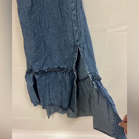NEW Angie Clothing Denim Maxi Dress multiple sizes - Picture 6 of 7